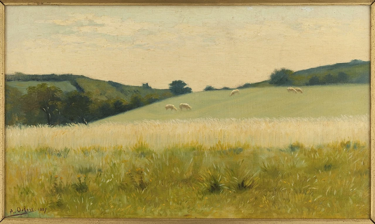 Nei campi di Diélette - Musée des Beaux, Arts de la ville de Paris